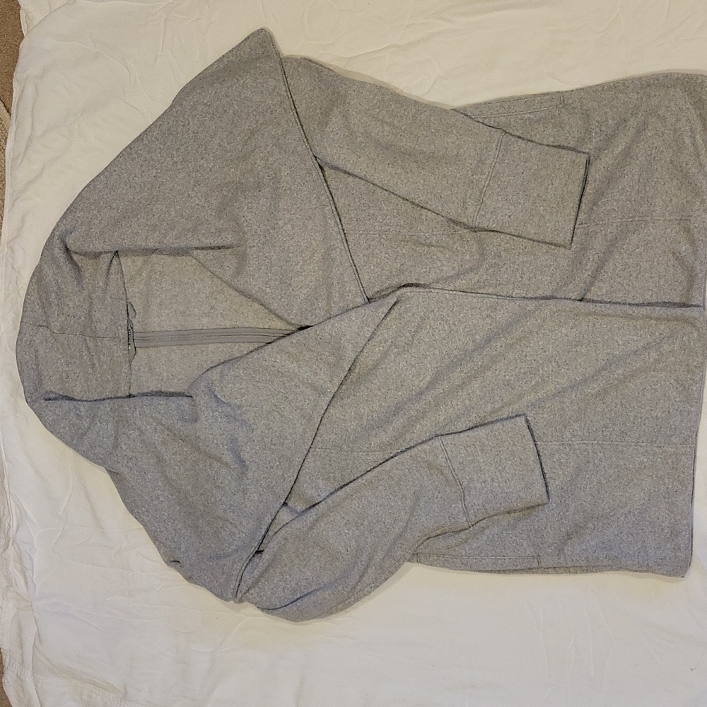 Athleta  Gray Sweatshirt Wrap size Small